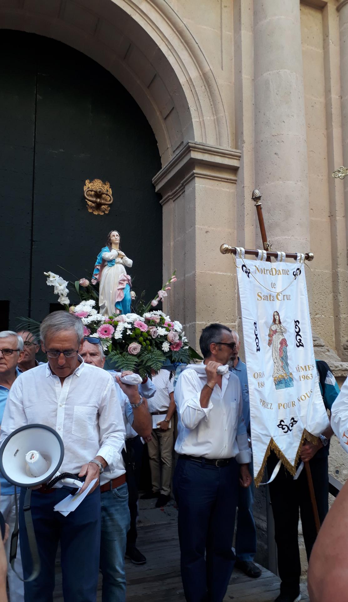 Vierge de Santa-Cruz à Alicante - Sept 2018