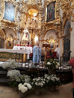 Vierge de Santa-Cruz à Alicante - Sept 2018