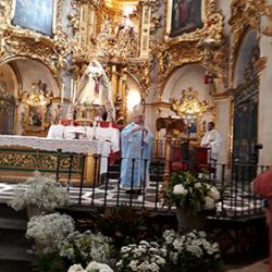 Vierge de Santa-Cruz à Alicante - Sept 2018