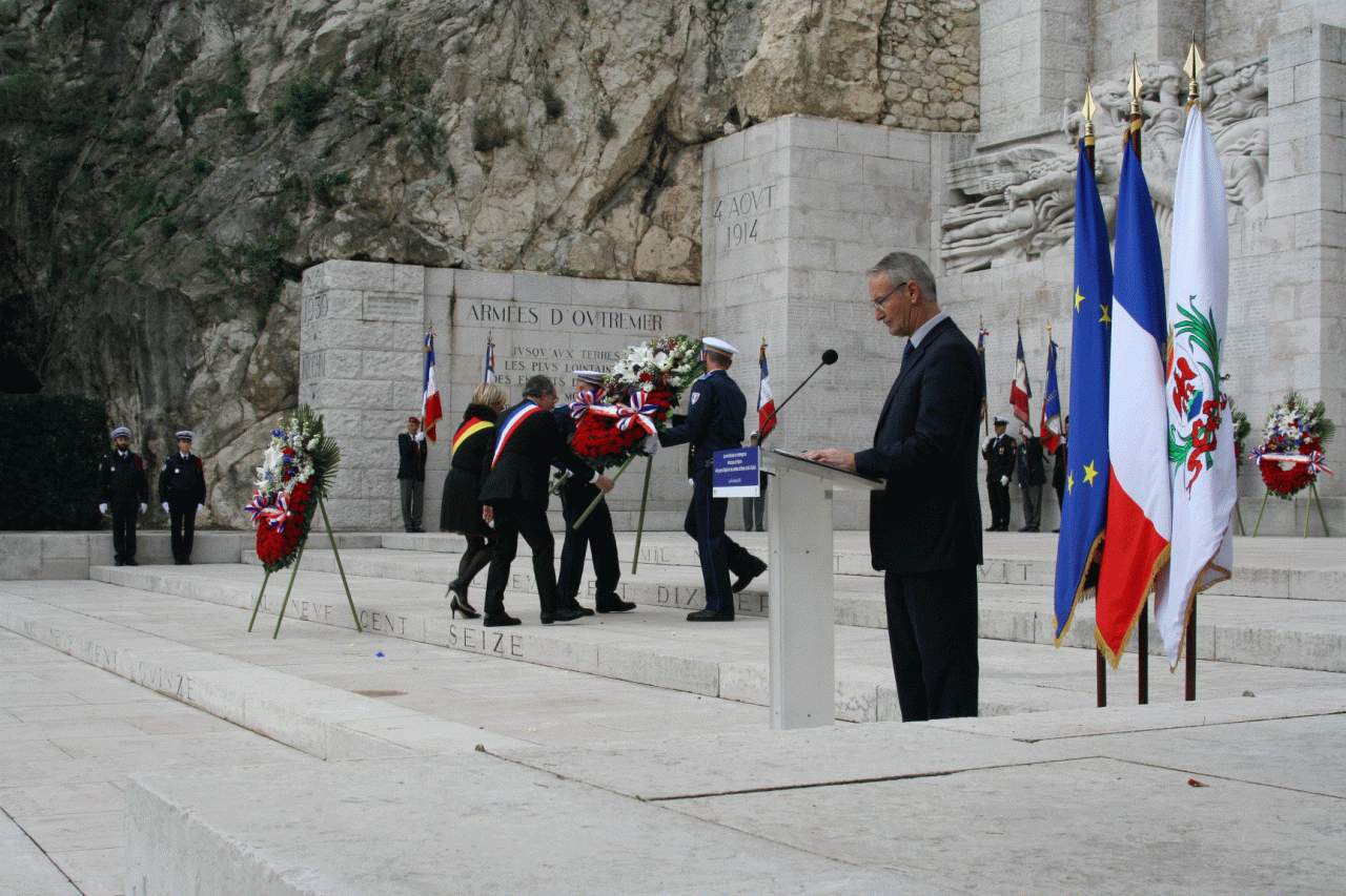 Cérémonie du 5 décembre, Nice