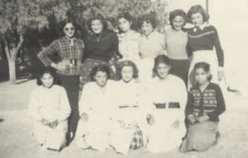 Aïn Sefra - Soeurs Blanches - Éc. ménagère 1953