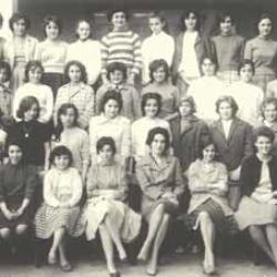Collège Ali Chekkal - Classe du Pr espagnol -  1959