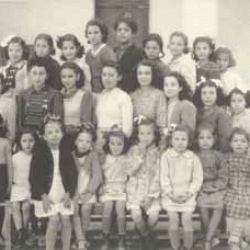Burdeau - École primaire 1949