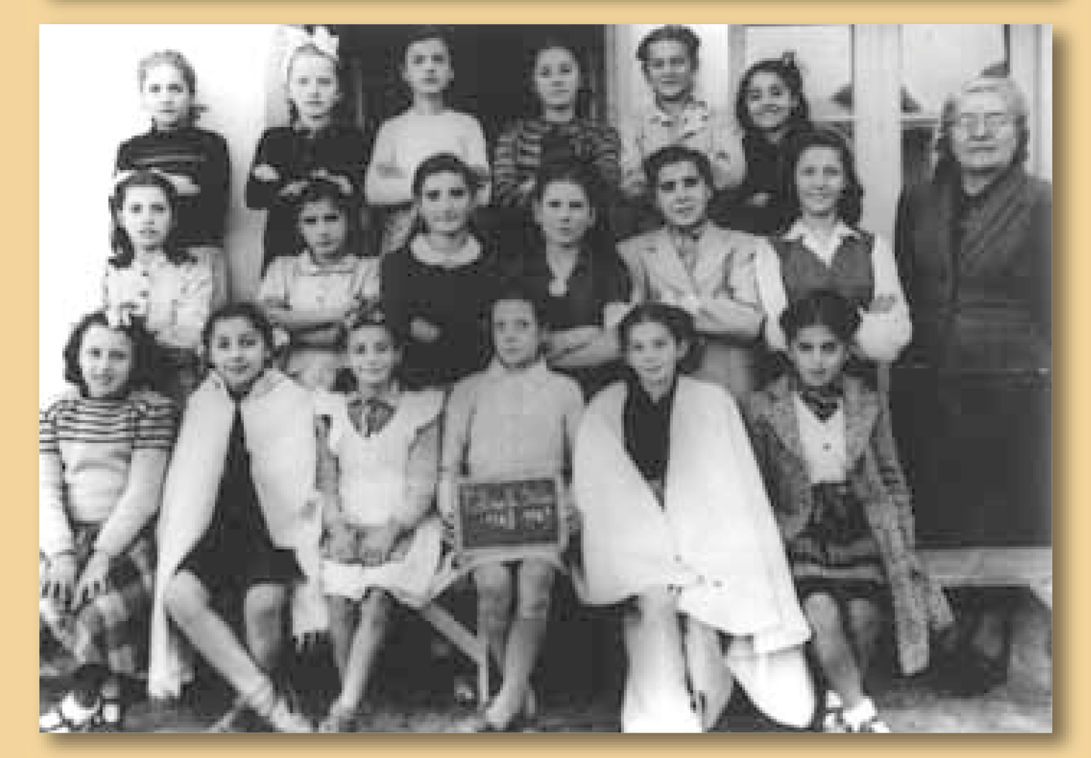 Colomb Béchar - Classe de Mme Musse 1948