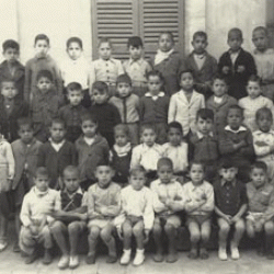 Classe de CE1 vers 1949