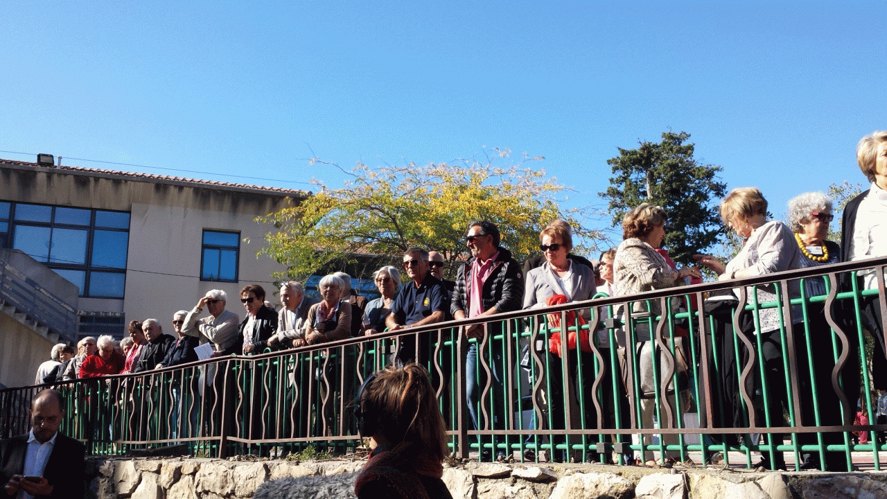 Foule des participants