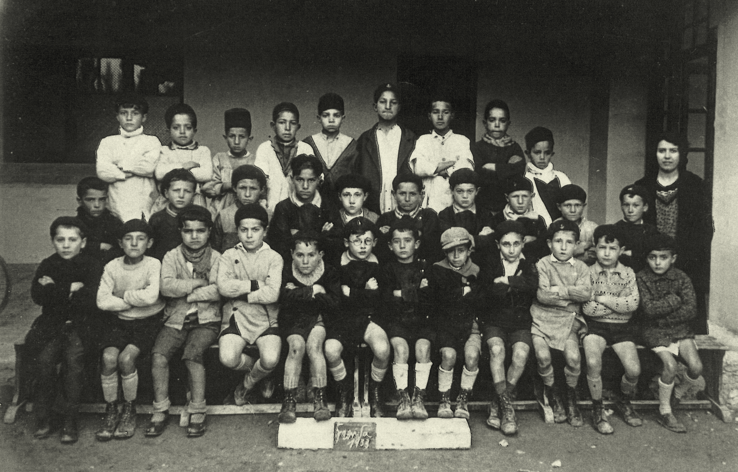 Cours élémentaire - Classe de Mme Alcaydé - 1933