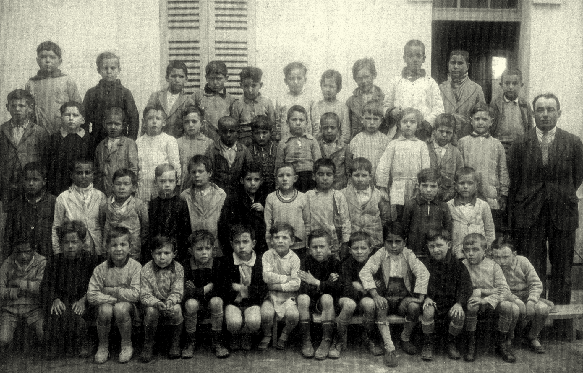 Hammam-Bou-Hadjar - Classe de M. Bourec - 1931