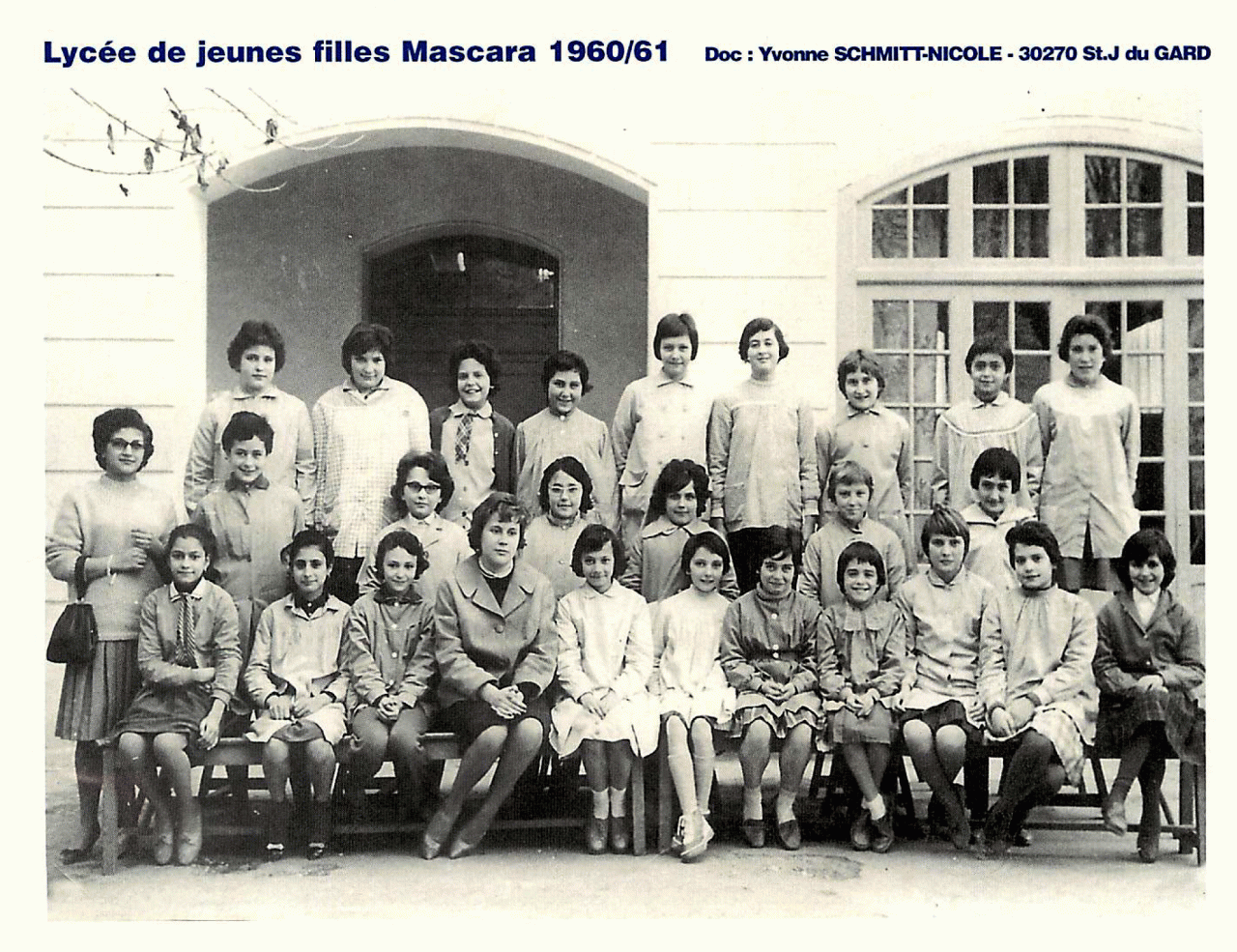 Lycée de jeunes filles 1960