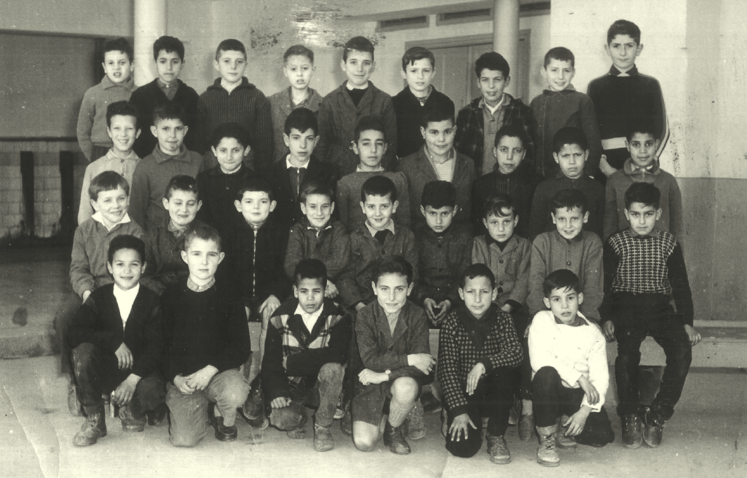 École de garçons - CP - 1956