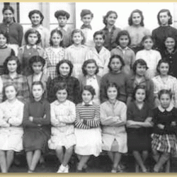 Mers-el-Kébir 1954 - Classe de Mme-Dubois