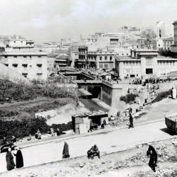 Les trois ponts et le marché