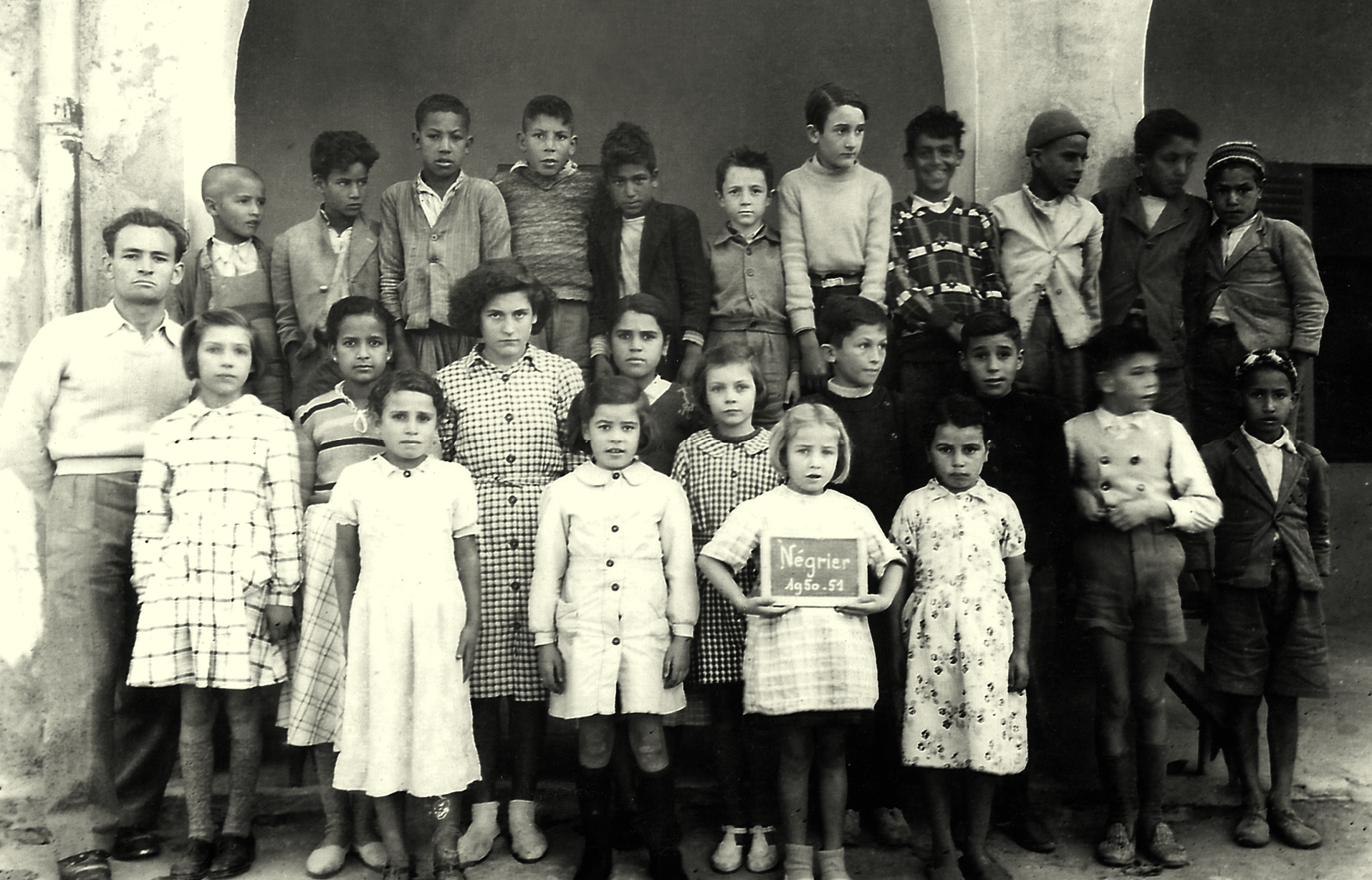 Négrier - Classe M. andré Borgeon - 1950