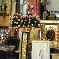 Notre-Dame-de-Santa-Cruz dans l'église de Dalias