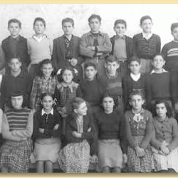 Carteaux - École de Mélis - 1945