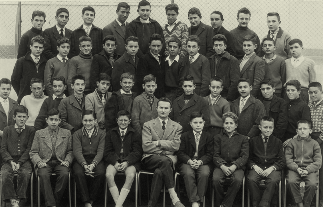 Lamoriciere - Classe de 4e B7 - 1957