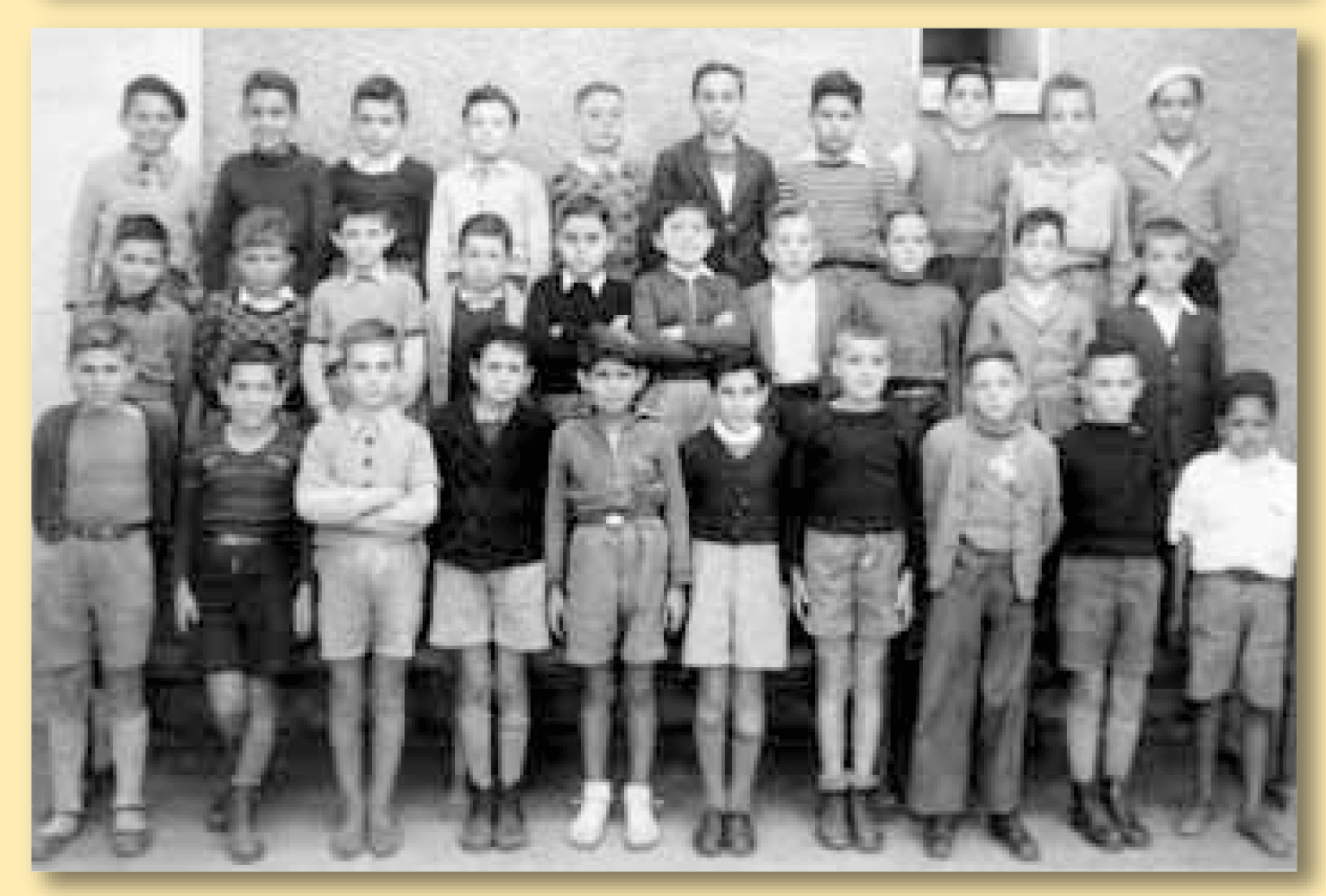 École Maraval 1948 - CE2