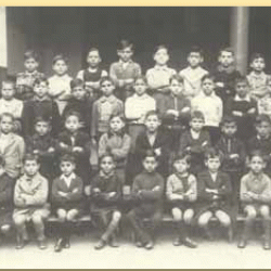 École Paixhans 1934 - Classe de Mme Gros