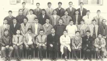 Lycée Lamoricière - Classe de 1ere B - 1960