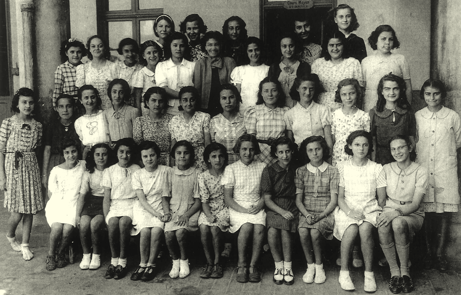 Lamoricière - Classe de Mme Blanchard - 1937