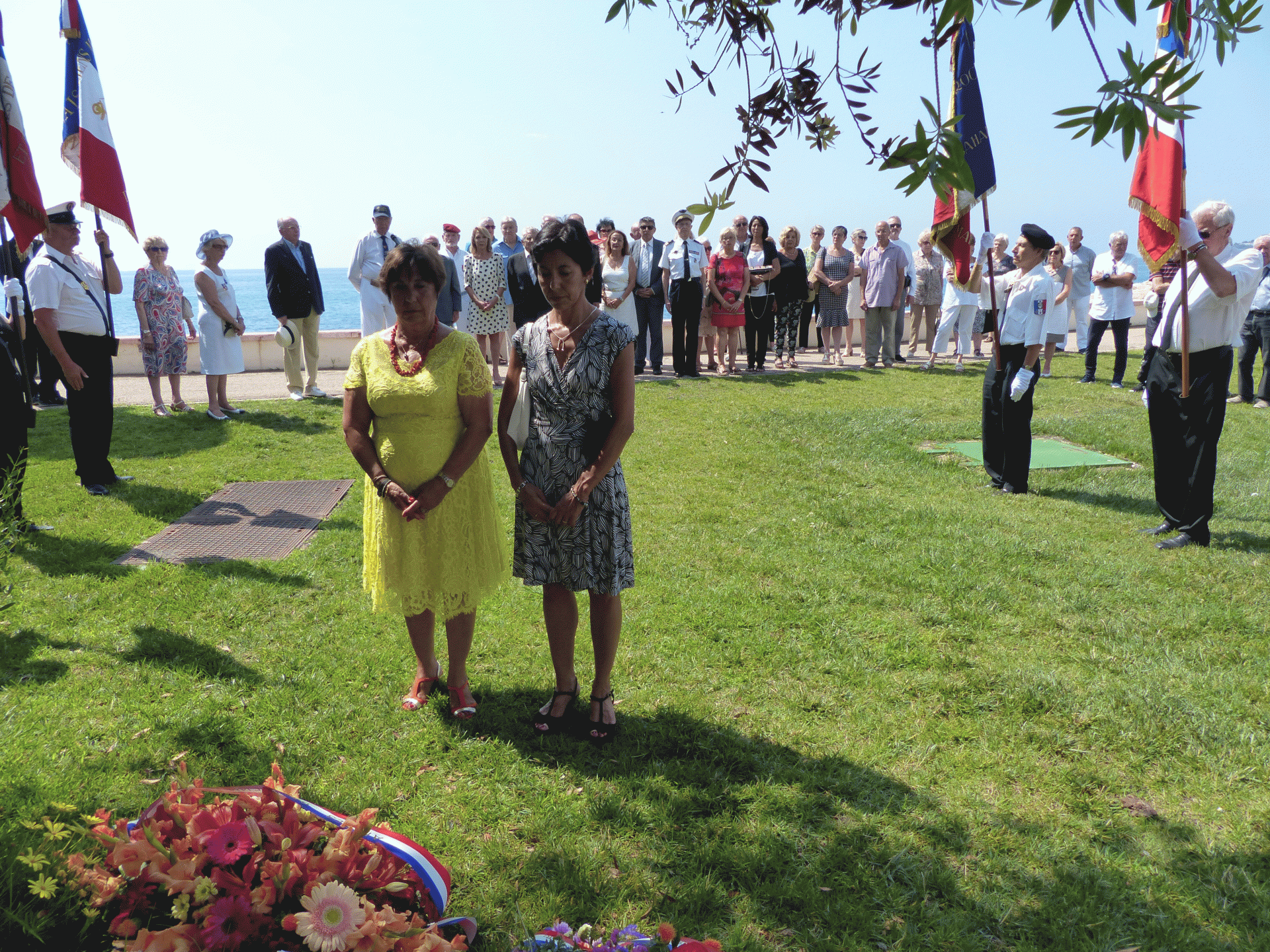 Commémoration du 5 juillet à Menton