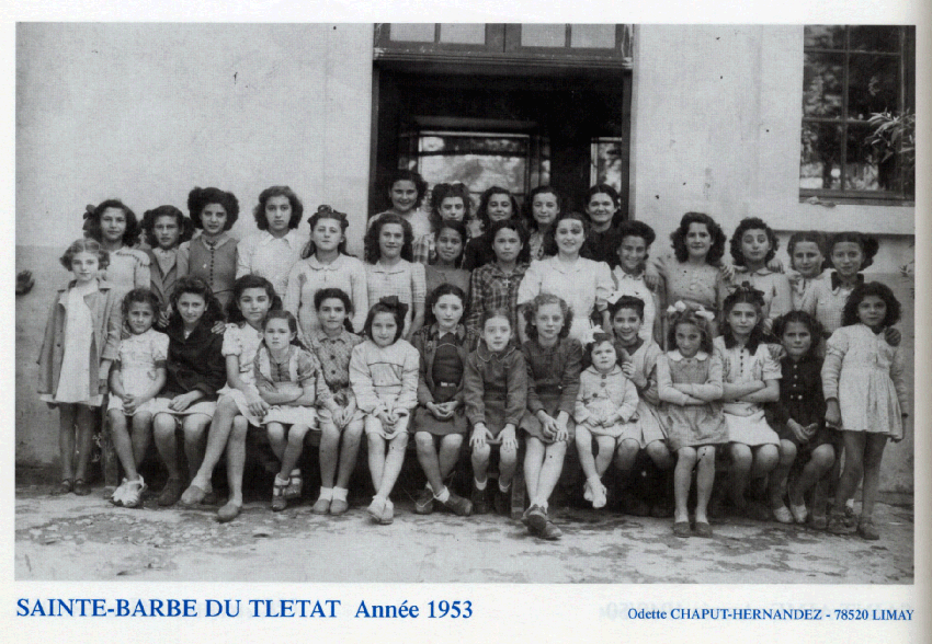 Sainte-Barbe du Tlélat 1953