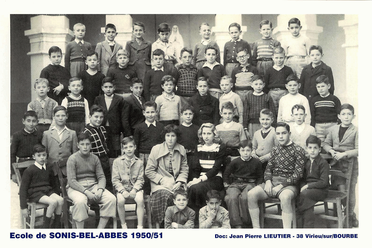 Ecole de Sonis Sidi-Bel-Abbès 1950