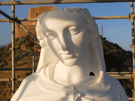 La vierge de Santa-Cruz