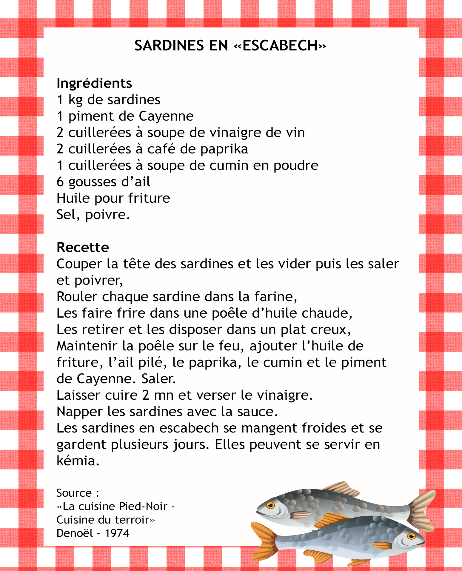 Sardines en esc